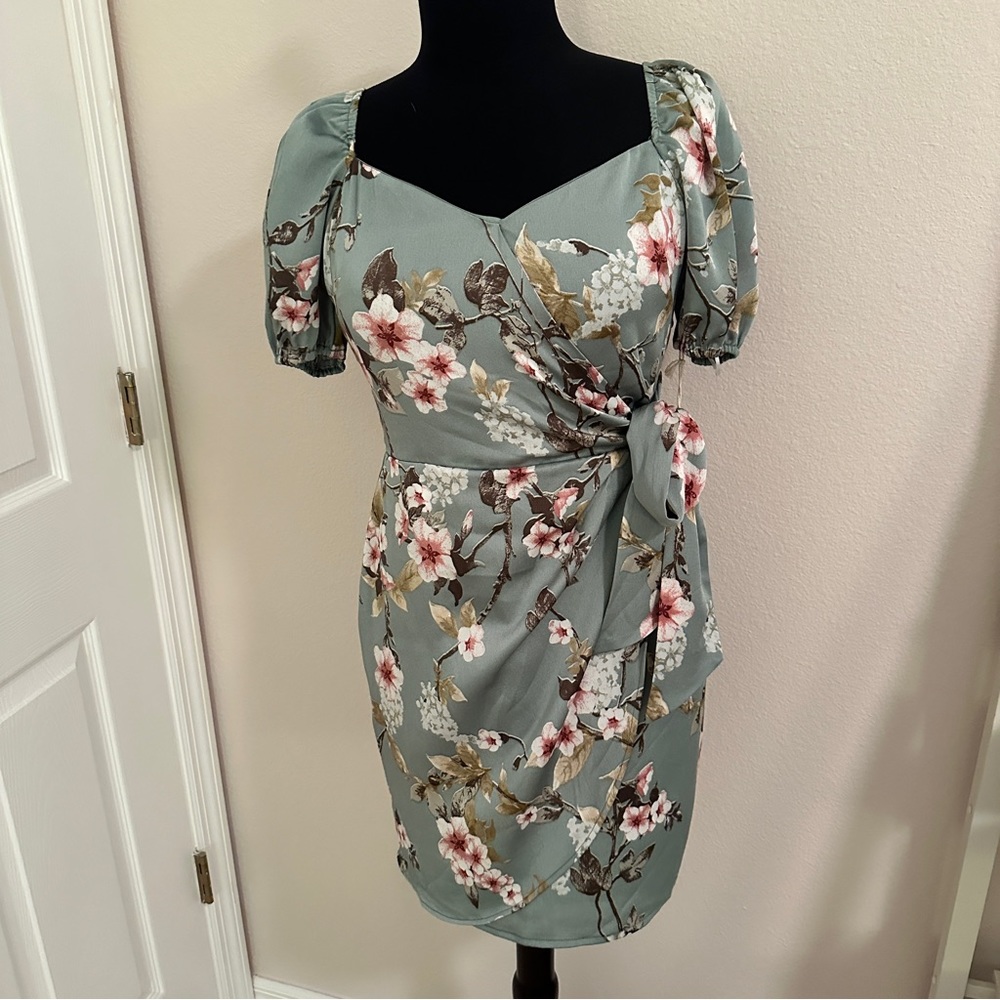 NWT Wrap Mini Dress
